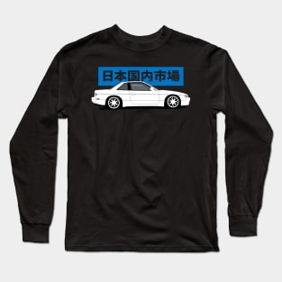 Side View Nissan Silvia S13 Long Sleeve T-Shirt